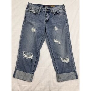 C7P A Chip & Pepper Production Womens  Size 7 denim Capri Jeans